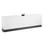 3-piece cash wrap from the front displays a minimalist aesthetic