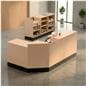 4-piece cash wrap offers a seamless presentation in retail spaces