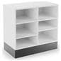 ADA-compliant sales counter in white finish