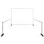 Backdrop banner with backwall and side panels 
