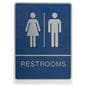 unisex restroom sign