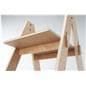 A-frame shelf with Japanese joint construction