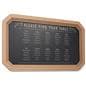 Small framed chalkboard sign for vertical or horizontal orientation 
