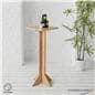 Flat pack retail table with modern and minimal aesthetic 