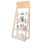 White Ladder Shelves with UV Coated Plywood