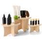 Wood display risers with large riser height of 8.5 inches