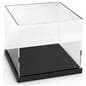 Tabletop Acrylic Museum Display Frame with Black Base