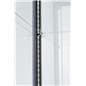 height adjustable black glass curio display cabinet shelves