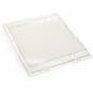 Flat pack large clear display riser case