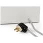 LED countertop museum case with a 6 foot power cord 