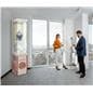 Custom printed LED museum showcase is an excellent branded display option
