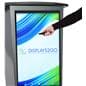 Digital podium with remote