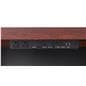 Digital podium with ports located underneath the top surface 
