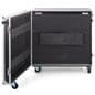 Portable dvLED display with counter comes with a built in ramp for easy setup
