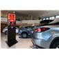 Advertising multimedia kiosk with HDMI input