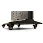Digital display advertising floor stand with 4 locking wheels