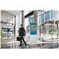 Advertising Multimedia Kiosk in Office Lobby