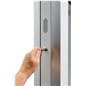 Double-sided digital vertical touchscreen Kiosk with 20pt IR dual digital displays