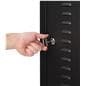 Rotating touch screen digital signage with locking access panel that allows you to change the orientation of the screen