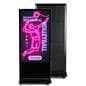 Advertising multimedia kiosk with Android 11 operating system allowing access to hundreds of apps through the Google Play store