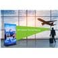 LED poster display showcasing the optimal viewing distance of 20 feet