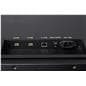 21.5" screen freestanding digital magazine rack with HDMI, LAN, and HDMI ports