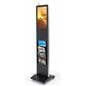 21.5" Screen freestanding digital magazine rack with 4 magazine pockets