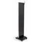 21.5" Screen freestanding digital magazine rack with locking casters