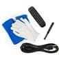 Digital display advertising floor stand with power cord length of 60 inches