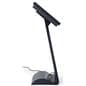 Horizontal touch screen display floor stand with thin and sleek design