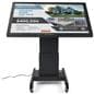 Touch screen digital signage with motorized lift and HD resolution 