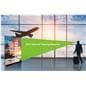 LED Poster Display with 20 ft. Optimal Viewing Angle 