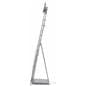 Compact digital signage video literature rack 