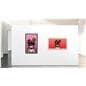 Digital NFT frame with sleek finish and added matte 
