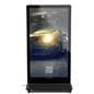 Digital poster screen with two built-in speakers 