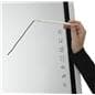 Interactive digital flipchart display with passive pens included
