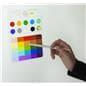 Interactive digital flipchart display with multiple writing color options