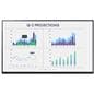 Touch screen whiteboard with IR touch screen technology and quick response time