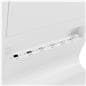 Horizontal touch screen display floor stand connection ports cover all the bases