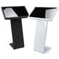 32" Horizontal Touch Screen Display Floor Stand Available in Black or White