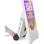 Mobile digital signage with rechargeable battery