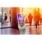 Mobile digital signage supports image, video, and audio files