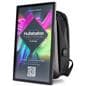 Digital backpack billboard with HD picture resolution 