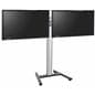 Dual Screen Floor Stand for Flat Panels