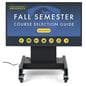 Touch screen digital signage with height adjustable options 