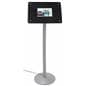 Small digital floor sign supports JPEG and MP3 files