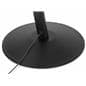 Small digital display stand feature weighted base and cord management
