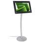 Digital poster pedestal stand with photo audio and video display