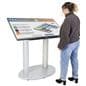 Screen stand is heavy-duty 