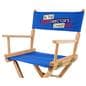 This wood directors chair with 29 inch seat height 